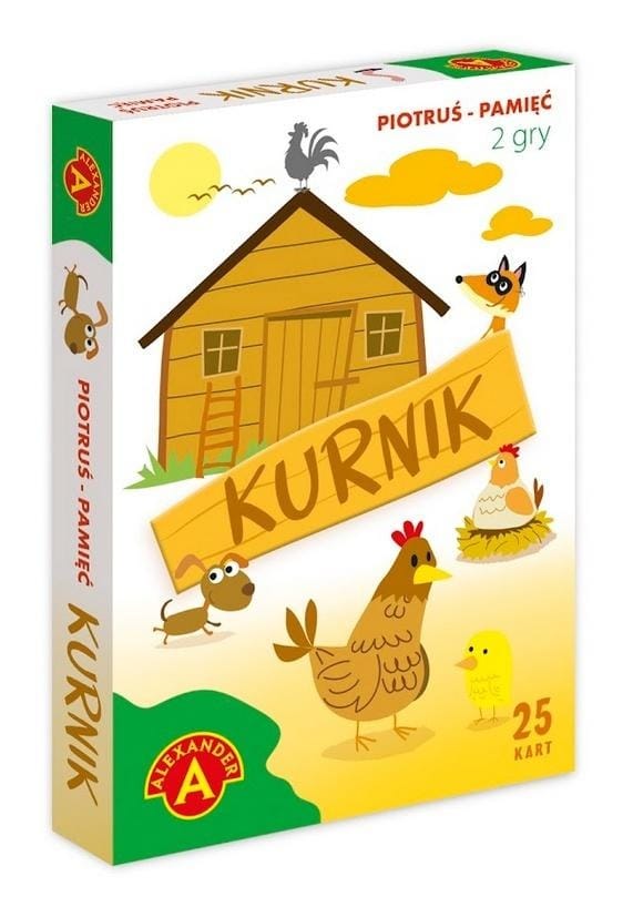 Настольная игра Alexander Piotru Pami Kurnik, разноцветный
