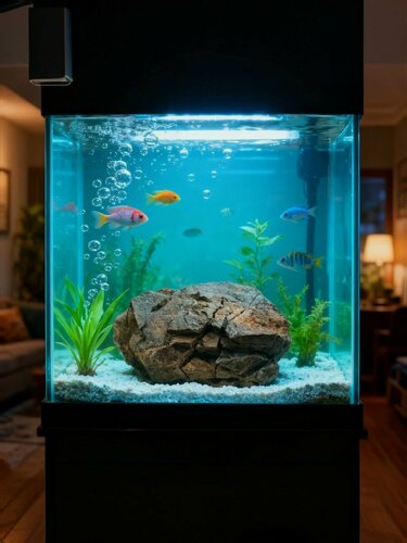 Изображение товара Карпатский камень тёмный для аквариума, террариума и флорариума, натуральная природная декорация/Креветкин дом