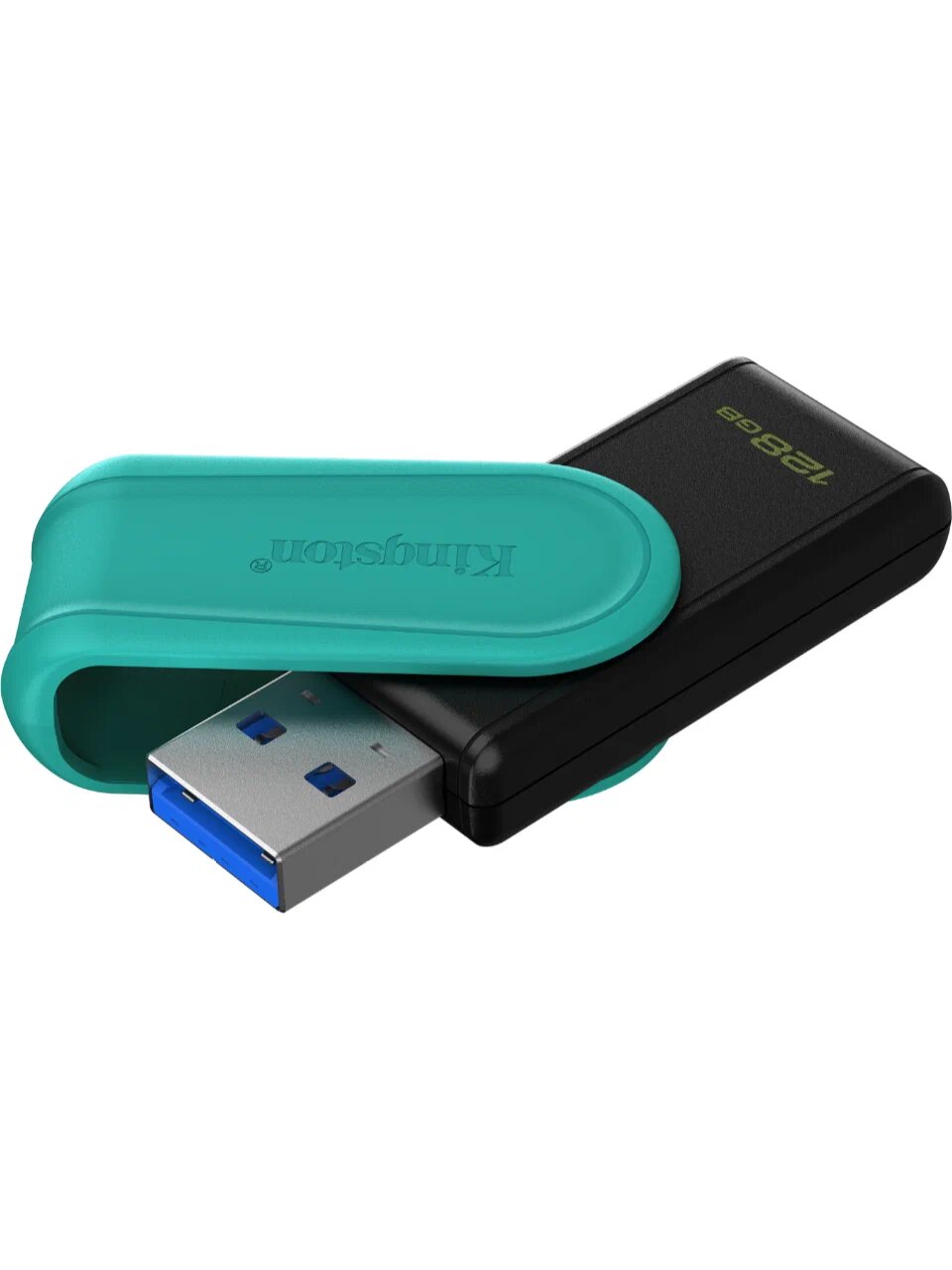 Флешка Kingston DataTraveler Exodia S, 128 ГБ, USB 3.2 Gen1, черный (DTXS/128GB)