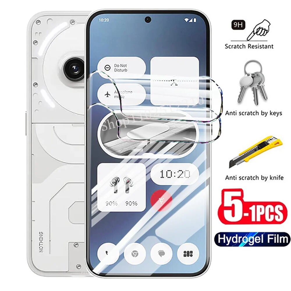 5шт. Гидрогель для Nothing Phone 2A
