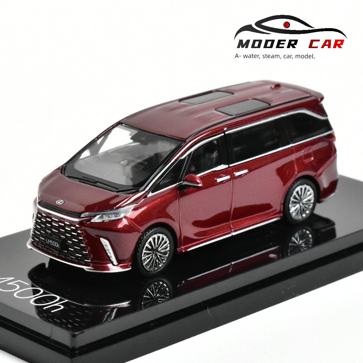 HOBBY JAPAN 1:64 Масштабная Алюминиевая Модель Автомобиля Красный Правостороннее Рулевое Управление 6 Мест LM 350h