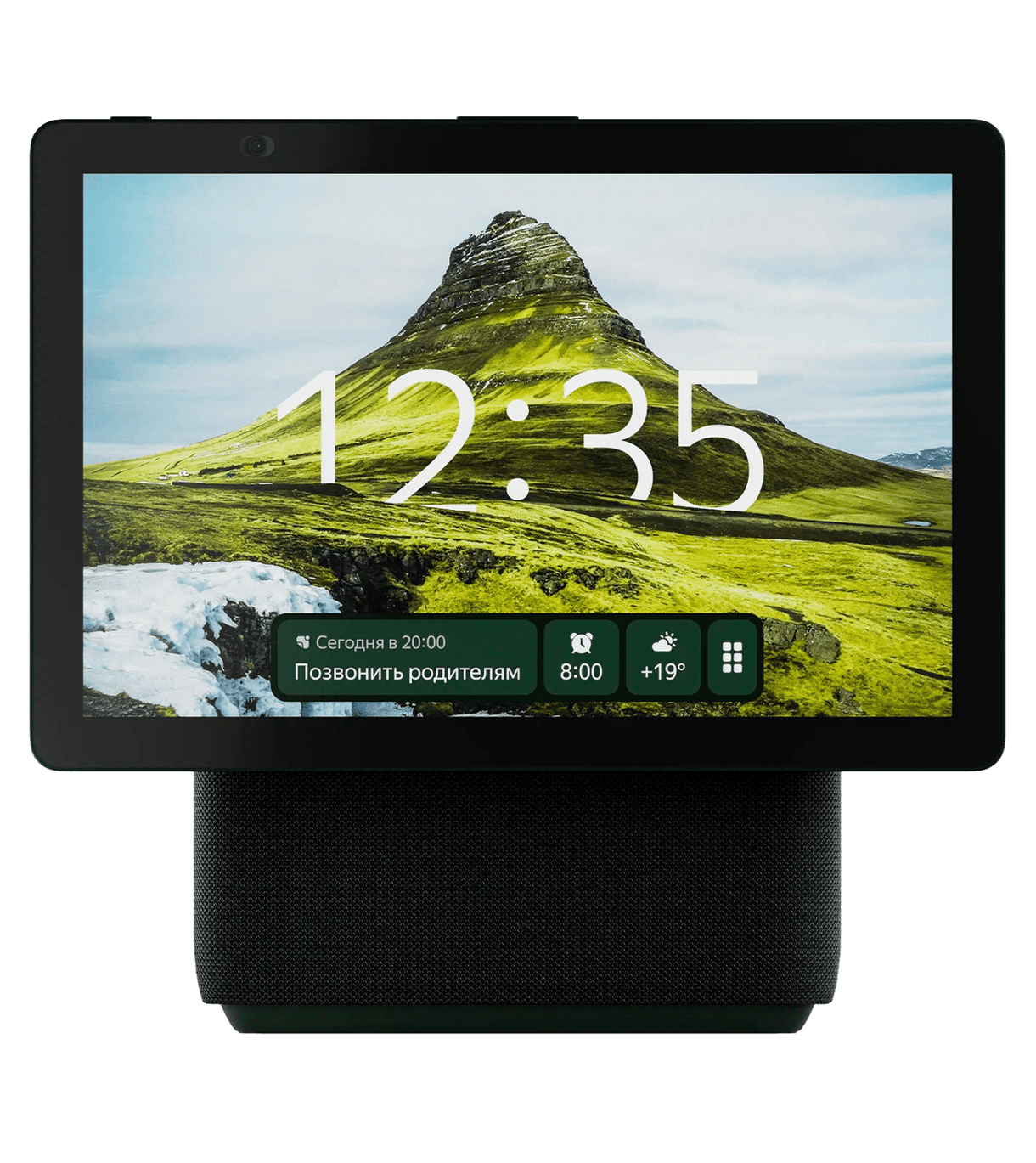 Умная колонка Яндекс "Станция Дуо Макс", с Алисой, Wi-Fi, Ethernet, Bluetooth, 120 Вт, зелёный