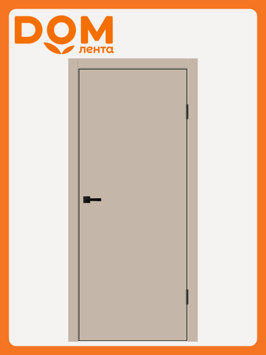 Изображение товара Межкомнатная дверь Emalux DPГ Galant 700, бежевая, ПЭТ, 40x20 см
