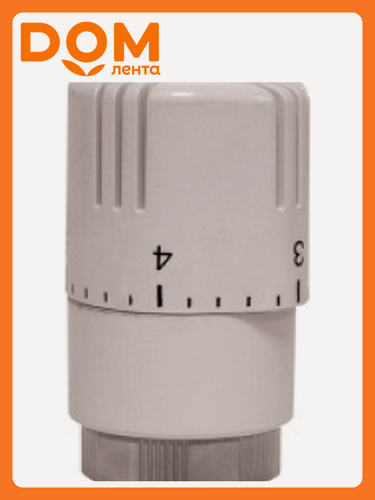 Изображение товара Термоголовка VALTEC VT.1000.0, твердотельная, для радиатора, белый