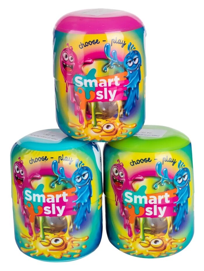 Игрушка «Лизун-мялка» 200 гр SLI03 микс