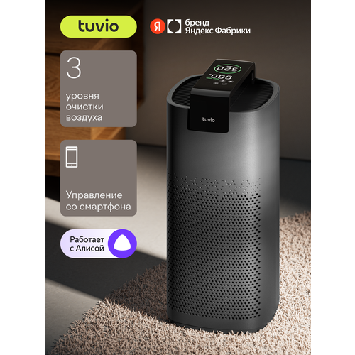 фото Очиститель воздуха с wi-fi, ионизацией tuvio thp01de