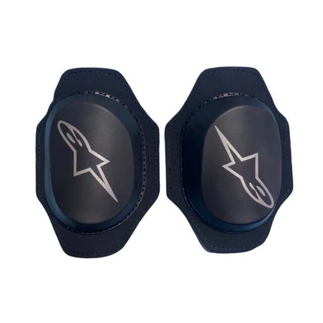Наколенники Alpinestars, темно-синий, White logo
