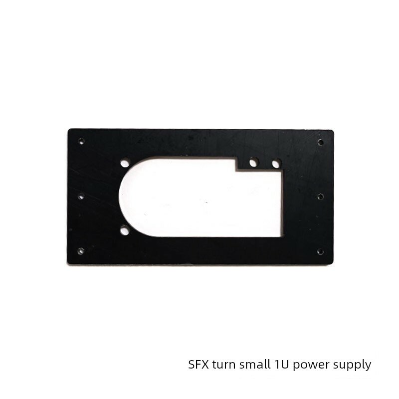 Адаптер SFX в 1U, алюминиевый черный цвет, компактная совместимость с ПК