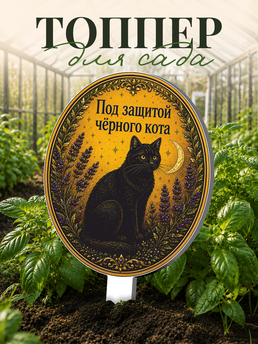 Фигурки для сада Кот - Магия