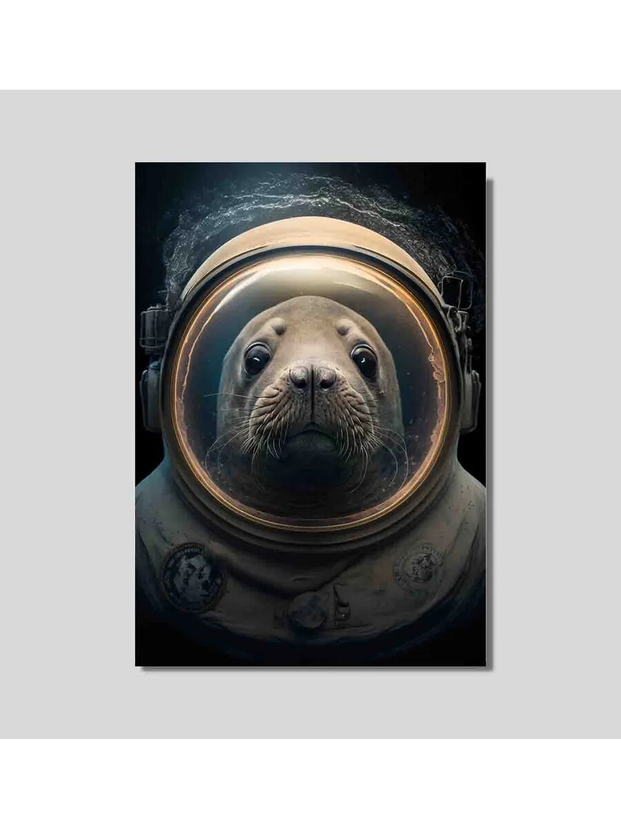 Печать космонавта 4, Плакат 30x42см