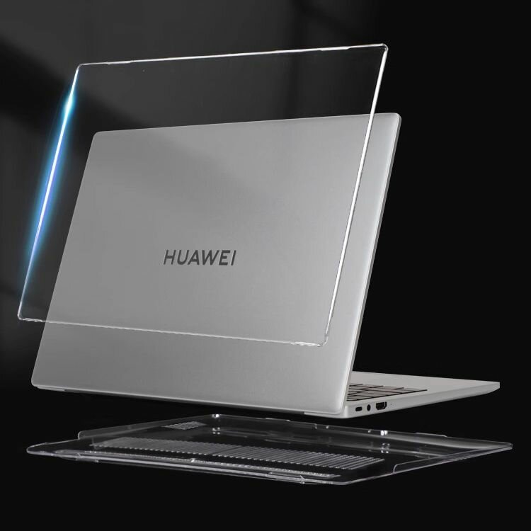 Чехол для ноутбука для Huawei MateBook D14 2023 прозрачный жесткий 14 дюймов MDG-16 MDF-X для офиса обложка