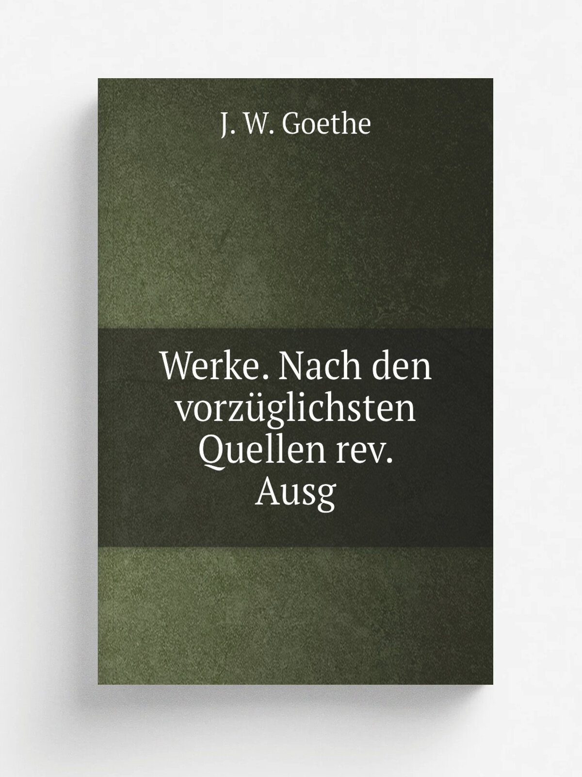 Werke. Nach den vorz.glichsten Quellen rev. Ausg | И. В. Гёте | 1879 | Berlin, G. Hempel | Репринт