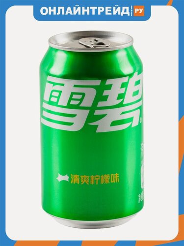 Изображение товара Напиток газированный Sprite 0,33л Китай (24 штуки в упаковке)