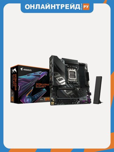 Изображение товара Материнская плата Gigabyte X870M A ELITE WF7 (AM5, mATX)