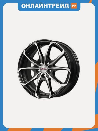 Изображение товара Диск Ifree Такеши 6x16/4x100 D60.1 ET45 Блэк Джек