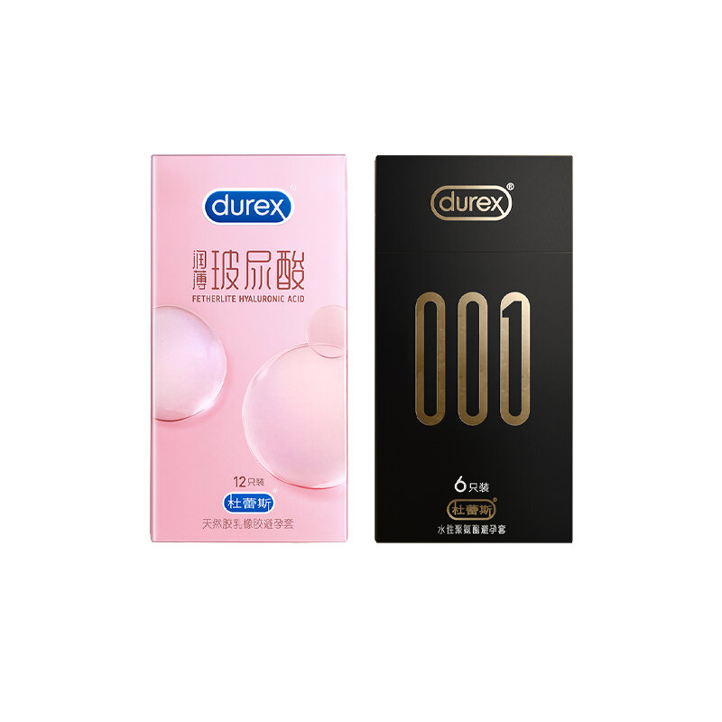 Презервативы мужские Durex Hyaluronic Acid Extra Thin 001 Classic, 18 шт.