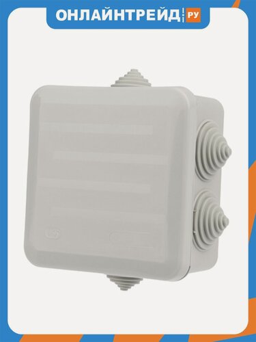 Изображение товара Коробка распаячная ОУ Rexant 100x100x50 винт IP44