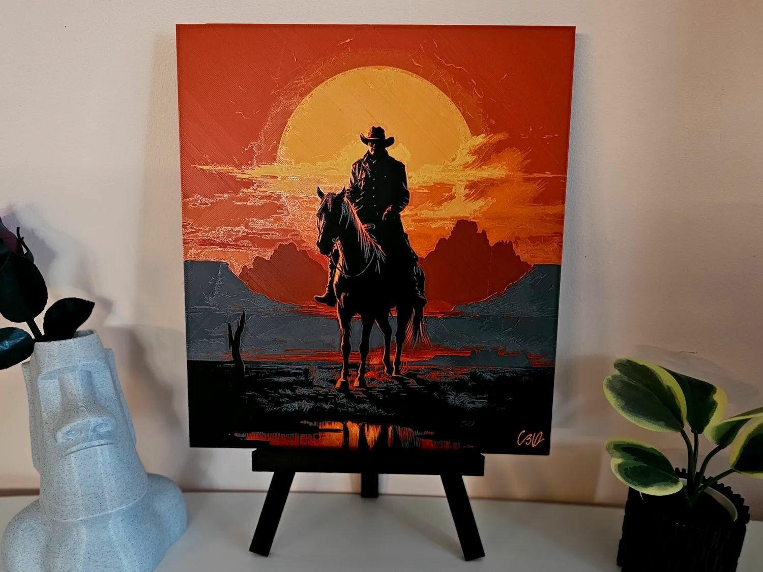 Картина Red Dead Redemption панно для интерьера декор настенный