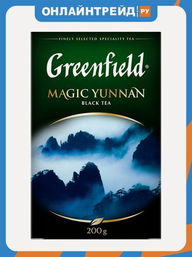 Изображение товара Чай Greenfield Magic Yunnan 200 г, листовой черный