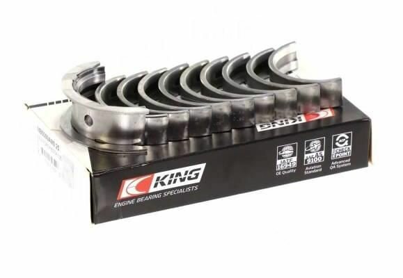 Вкладыши коренные комплект STD KING MB 601AM AUDI/VW mot.3B/7A/AAB/AAF/AAR/ABY/KG/KU/NF/RT/WC/WH VOLVO 850/S70/S80 2.5TDI