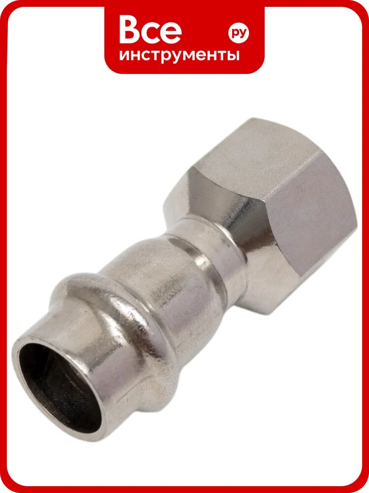 Муфта SantechSystems нержавеющая сталь AISI 304, Дн15x1/2" пресс/ВР 129-9055, нержавеющей
