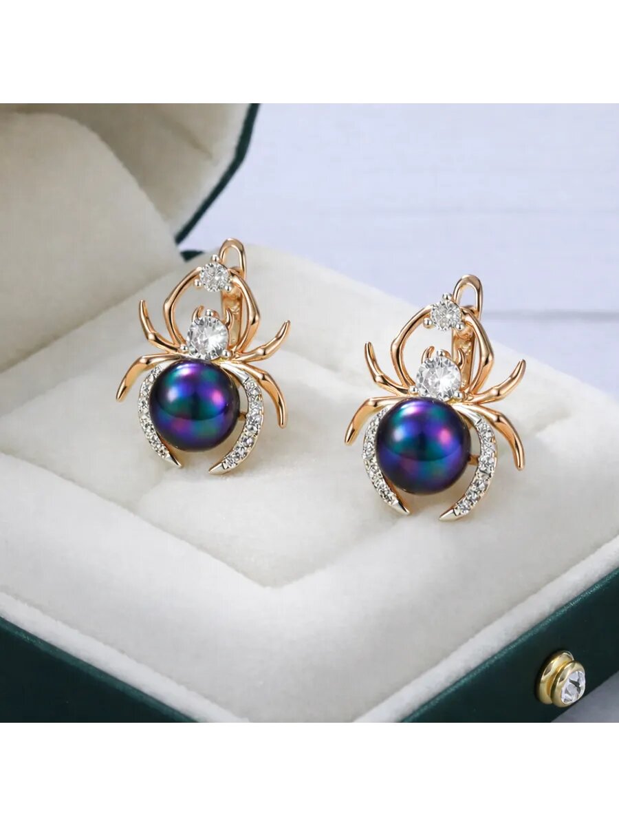 Серьги, циркон