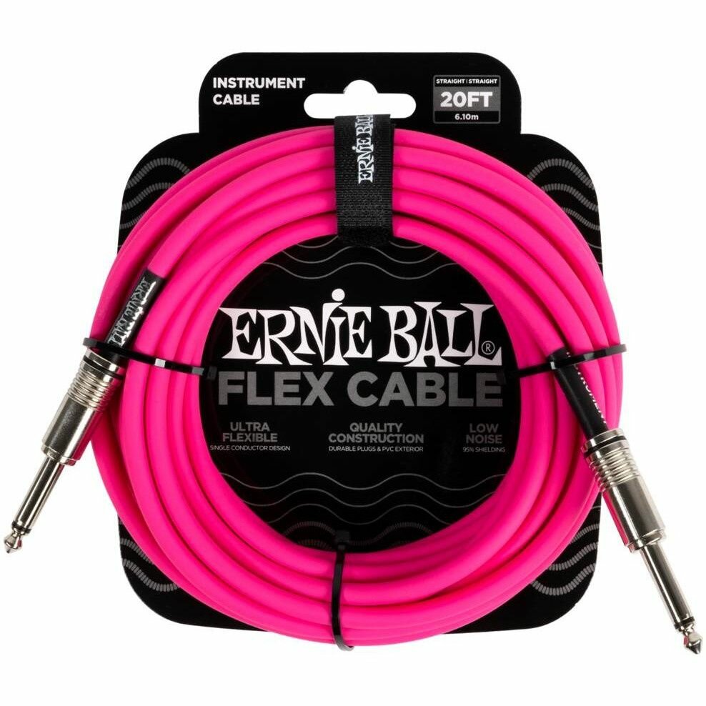 Кабель инструментальный ERNIE BALL 6418 6 м. (прямой-прямой)