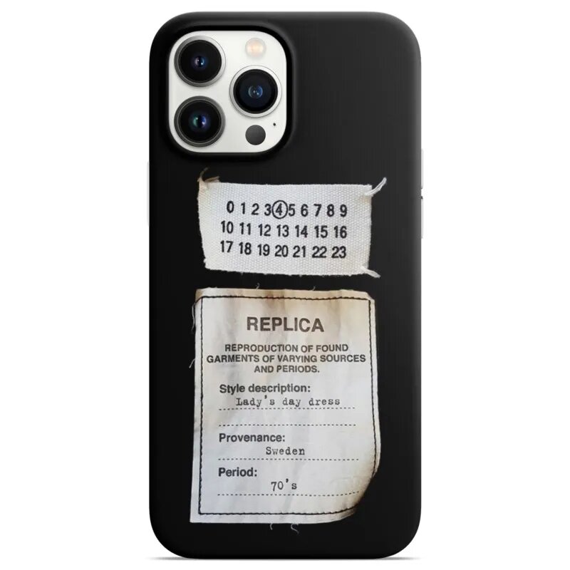 Чехол для iPhone 14 Plus с принтом Replica