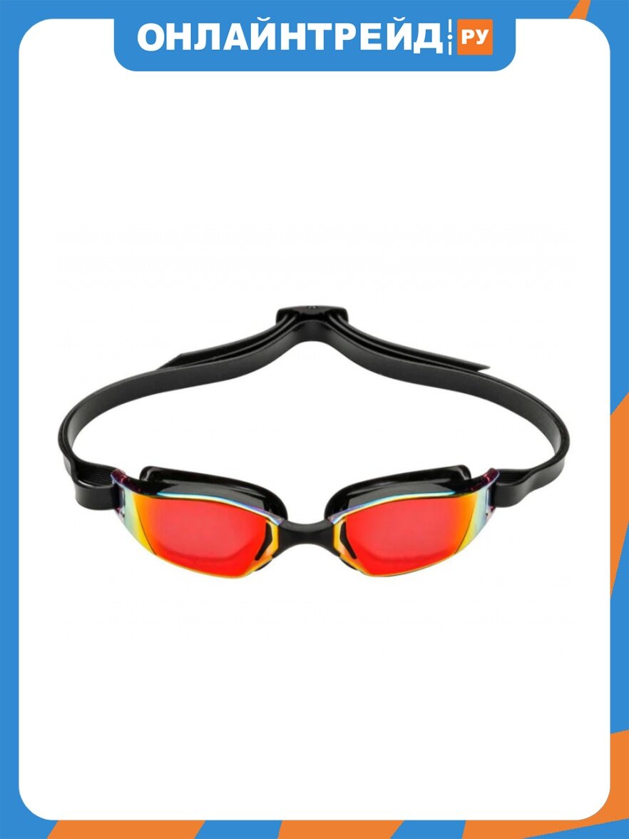 Очки для плавания Aqua Sphere Xceed (красные зеркальные линзы TITANIUM), black