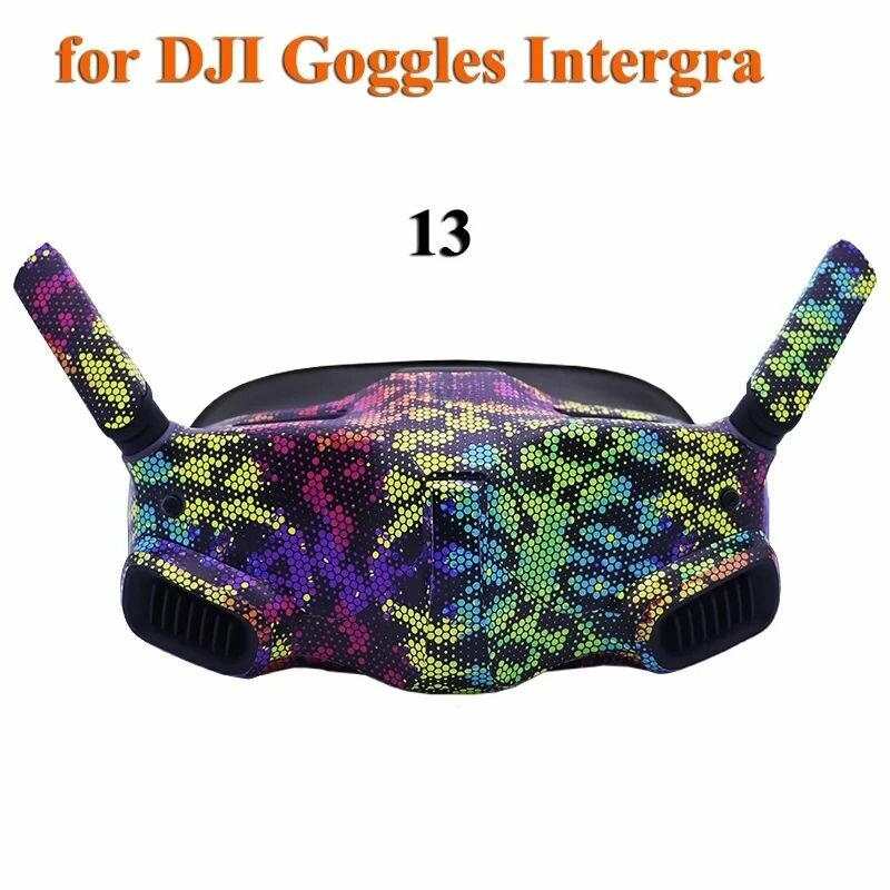 Для очков D*JI Goggles Integra: декоративная защитная пленка из ПВХ, устойчивая к царапинам, аксессуары. пленка ПВХ для Goggles Integra царапиностойкая