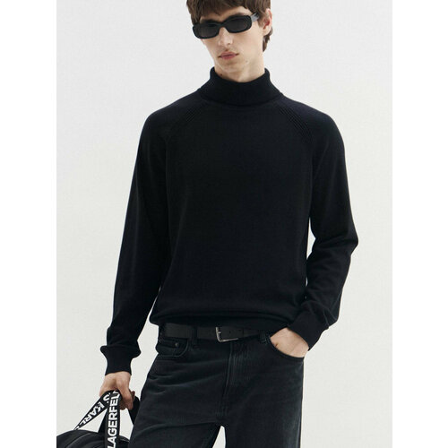 фото Толстовка karl lagerfeld jeans, размер m, , черный