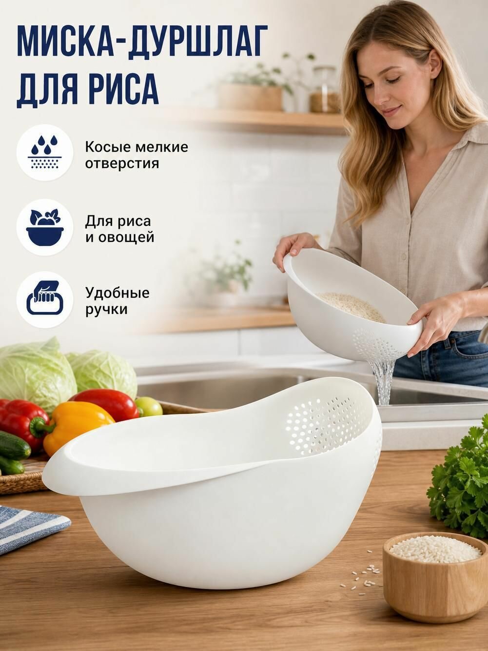 Дуршлаг, 1 предм.