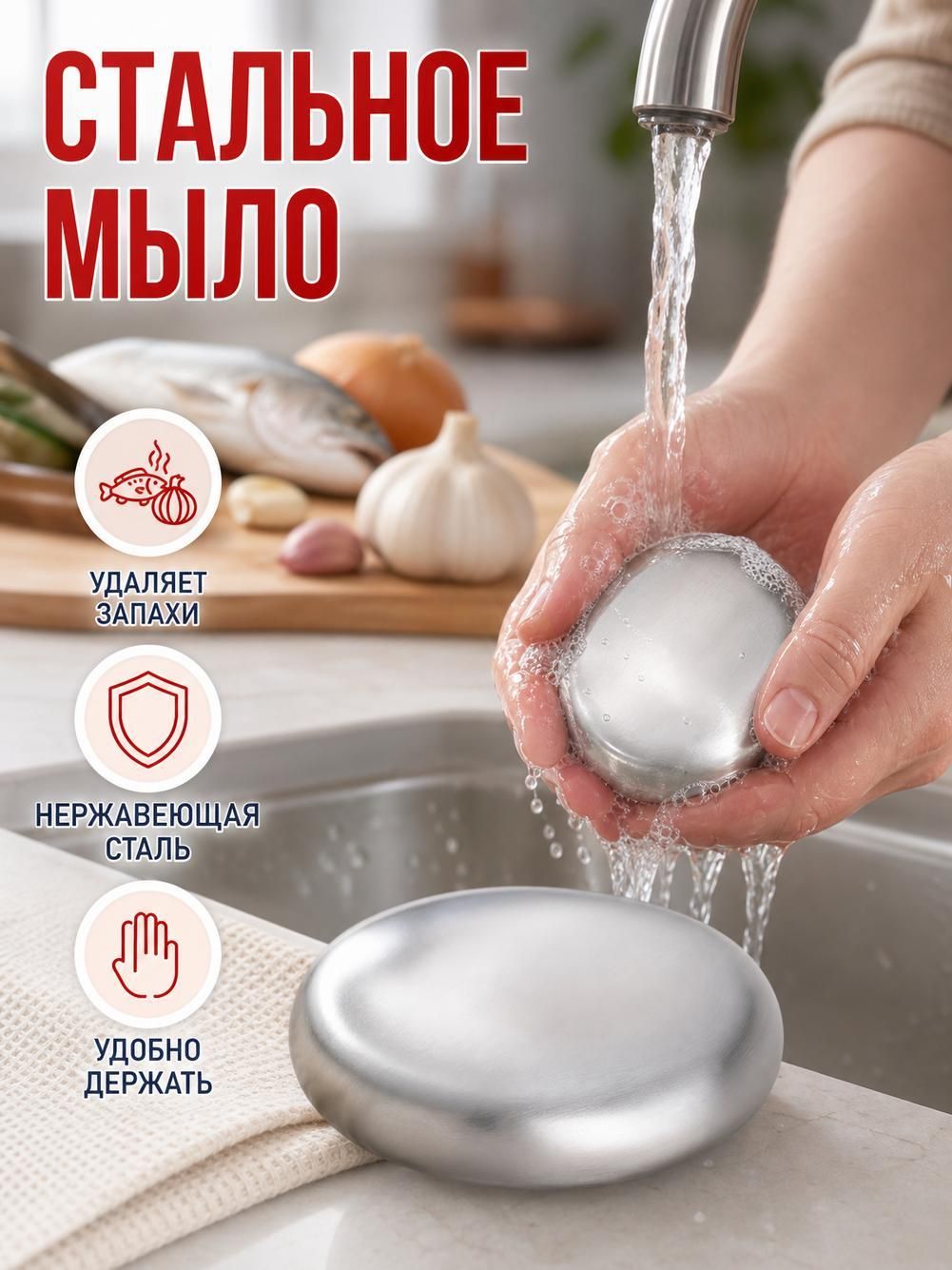 Мыло из нержавеющей стали