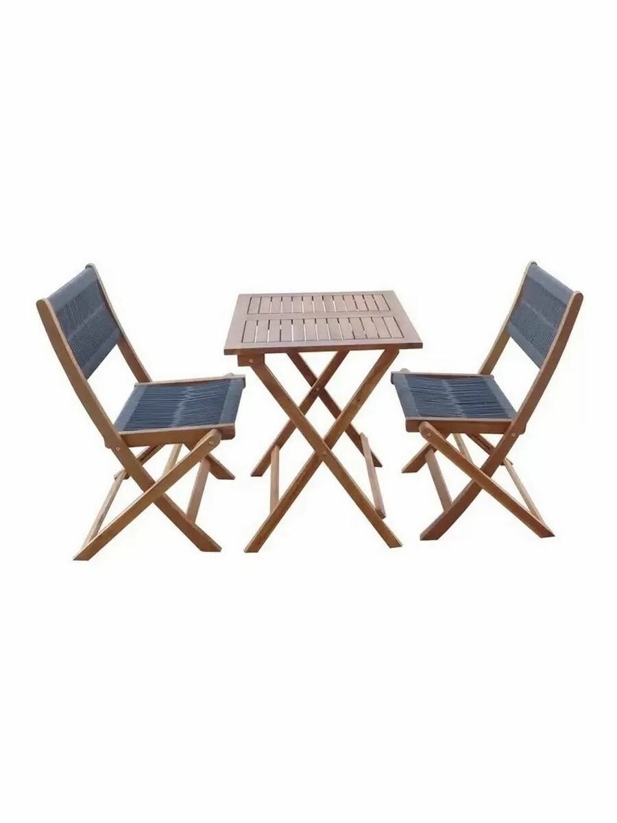 Набор садовой мебели Thinh Phu TP2053.0.2 3 предмета Brown/Gray