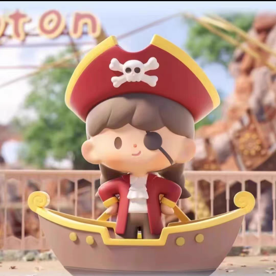 Оригинальная коллекционная фигурка Zhuo Da Wang из серии Treasure Land: модная игрушка-сюрприз для декора автомобиля,