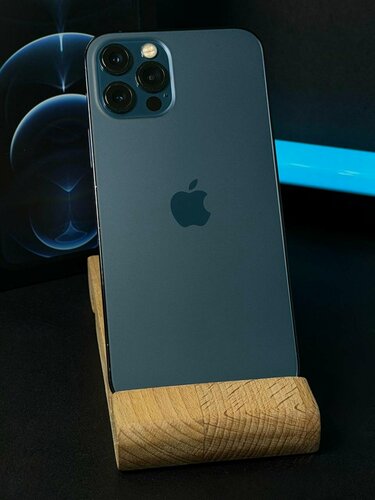 Изображение товара Смартфон Apple iPhone 12 Pro, 128gb, Pacific Blue, RU, nano SIM + eSIM