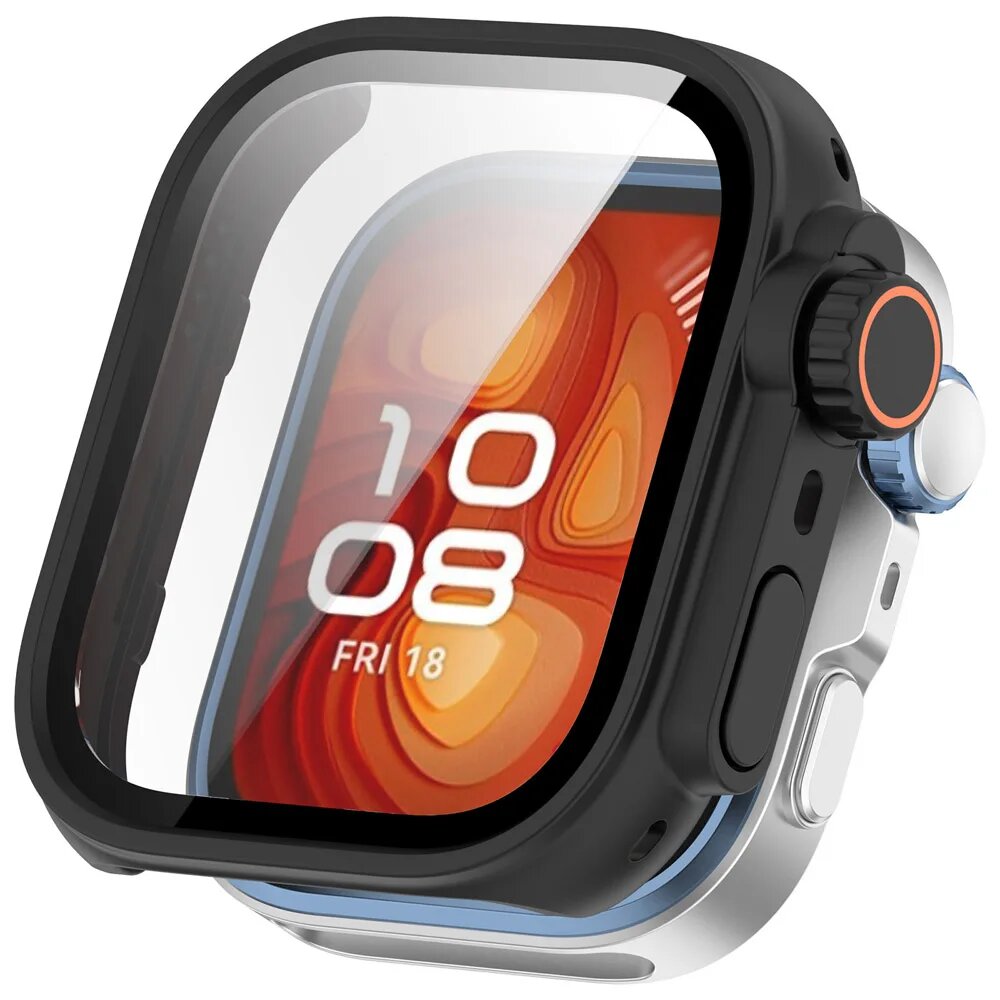 Защитный чехол для Huawei Watch Fit4 Fit 4 Pro от sherrytree Huawei Fit4 Pro, Черный, Black