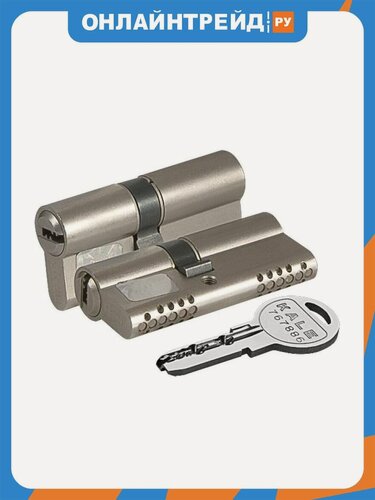 Изображение товара Цилиндровый механизм Kale Kilit 164 OBS SNE/71 (26+10+35) mm никель 5 кл.