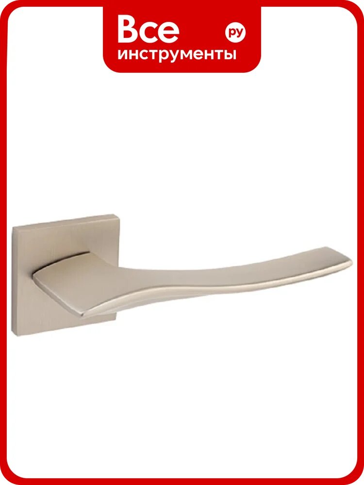 Ручки дверные Code Deco Slim H-30152-A-NISM 34152, алюминиевый корпус, для межкомнатных и входных дверей