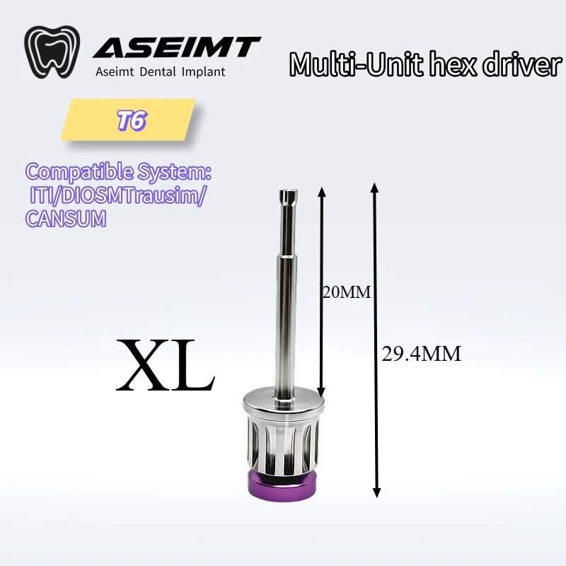 ASEIMT Multi-Unit Hex Driver XL, T6- X.Long