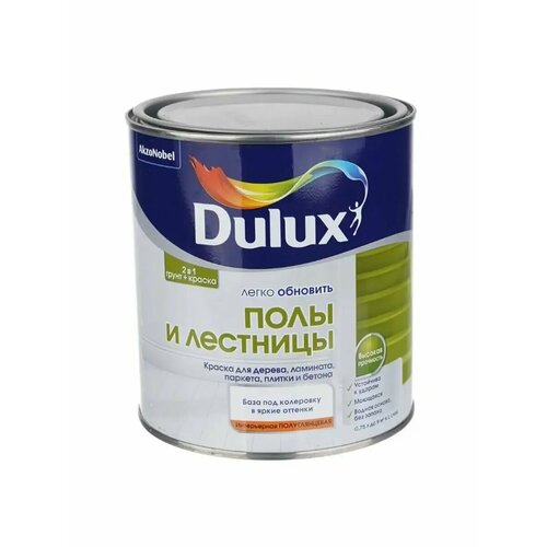 фото Краска dulux полы и лестницы bc 0,75 л под колеровку