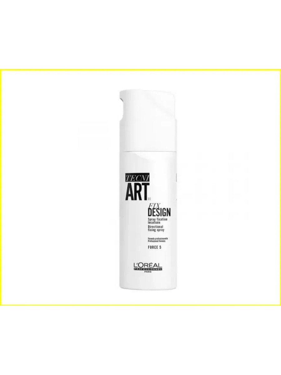 Спрей L'Oreal Professionnel Tecni.Art Fix Design для сильной локальной фиксации, Пушистый и освежающий, 200 мл