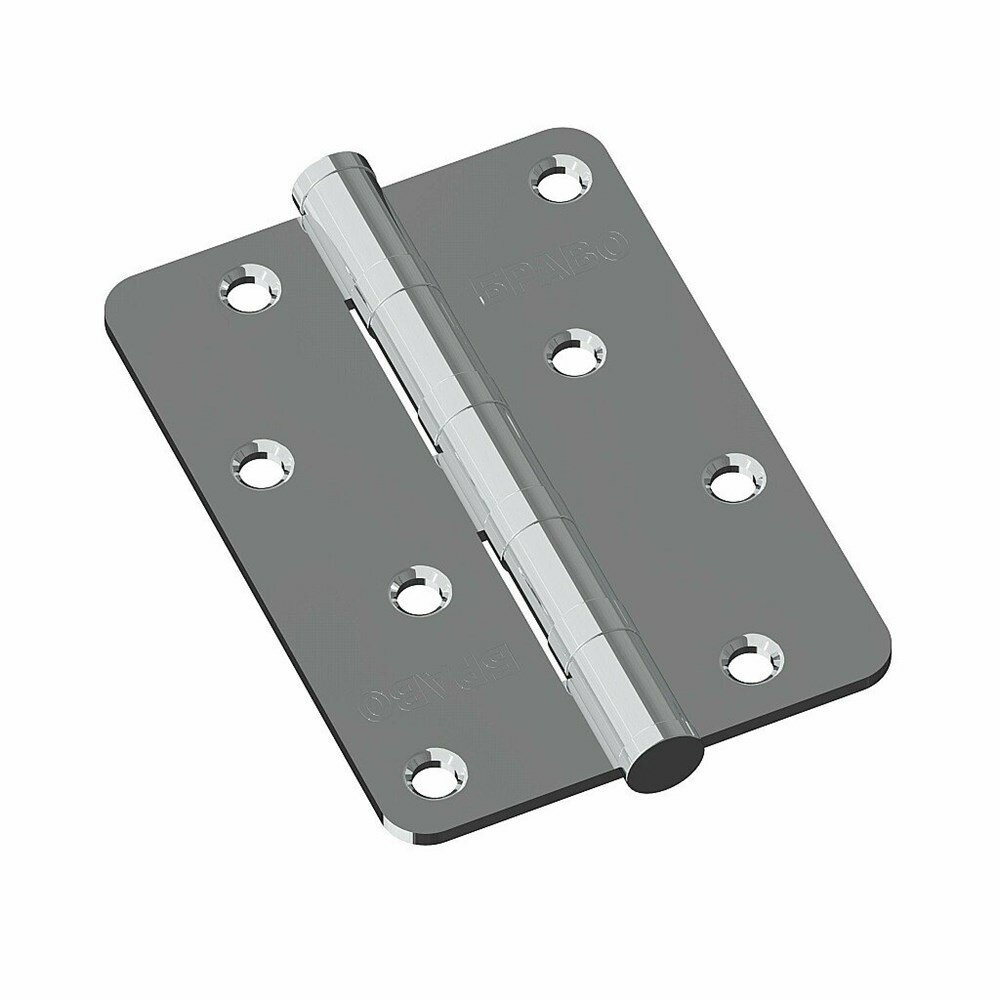 BRAVO Петля врезная стальная Bravo RS-7-4BB 100*70*2,5 C Хром (универс.) C Хром