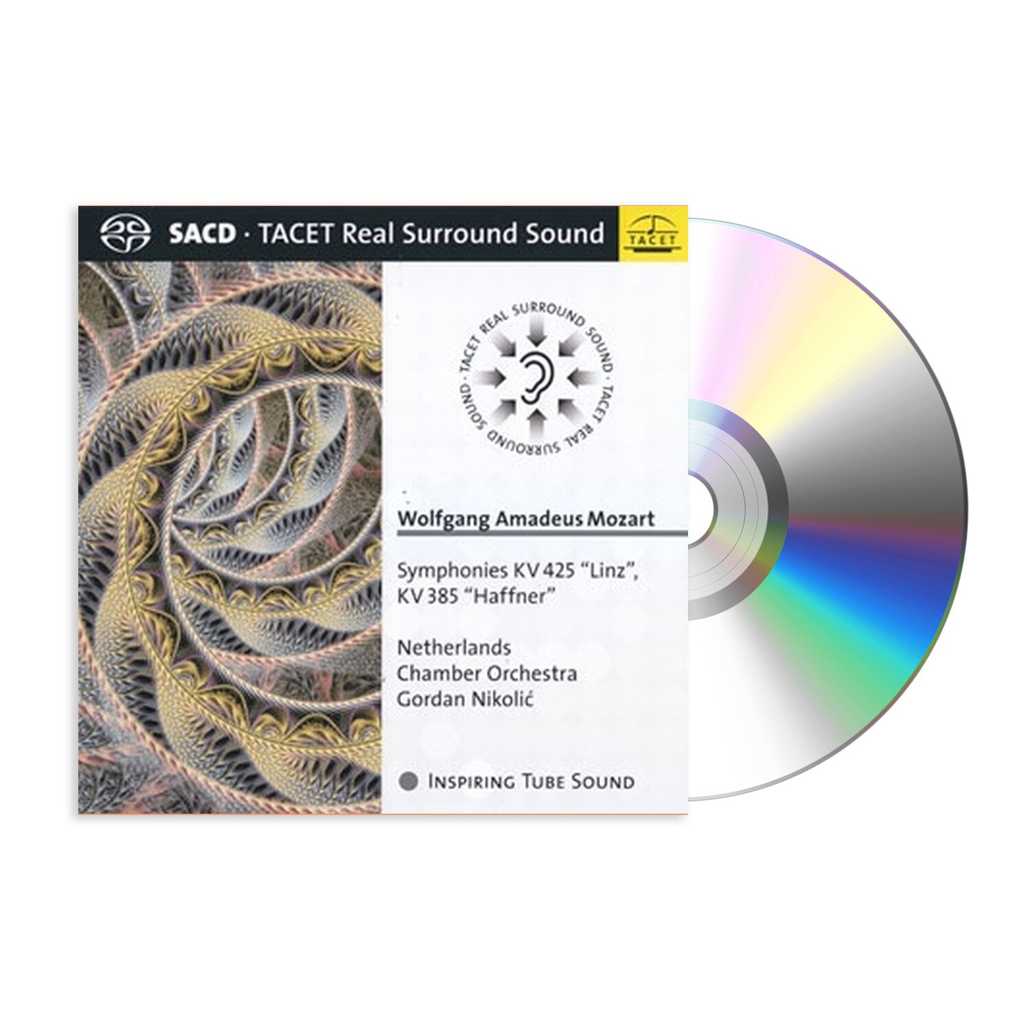 Музыка SACD Wolfgang Amadeus Mozart, Netherlands Chamber Orchestra, Gordan Nikolic - Symphonies KV 425 "Linz", KV 385 "Haffner" , Новый,