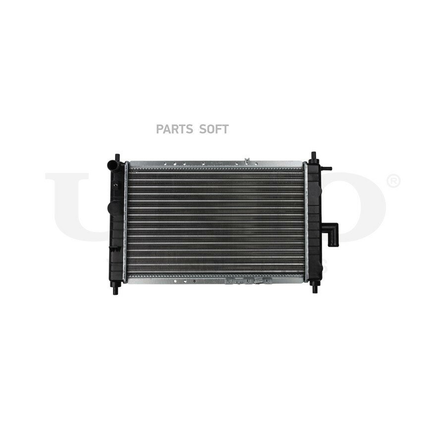 UNIO RAD10002 Радиатор охлаждения двигателя DAEWOO MATIZ 98-