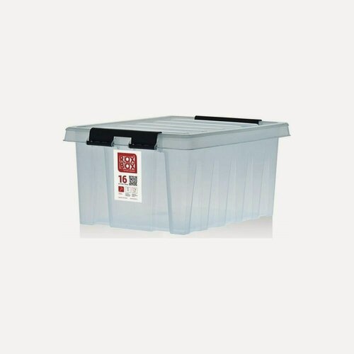 Изображение товара Контейнер с крышкой Rox Box 16 л, прозрачный M-016-00.07