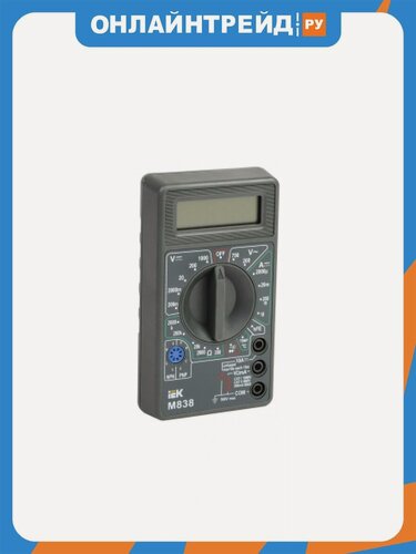 Изображение товара Мультиметр цифровой Iek Universal M838