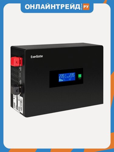 Изображение товара Источники бесперебойного питания Exegate IdealSine SR-1500. LCD.2SH 1500VA/1500W