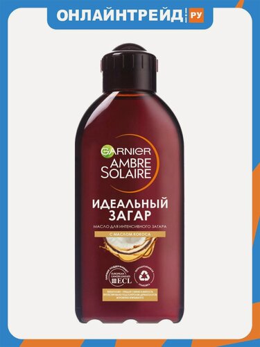 Изображение товара Масло для загара Garnier Ambre Solaire с ароматом кокоса, 200 мл