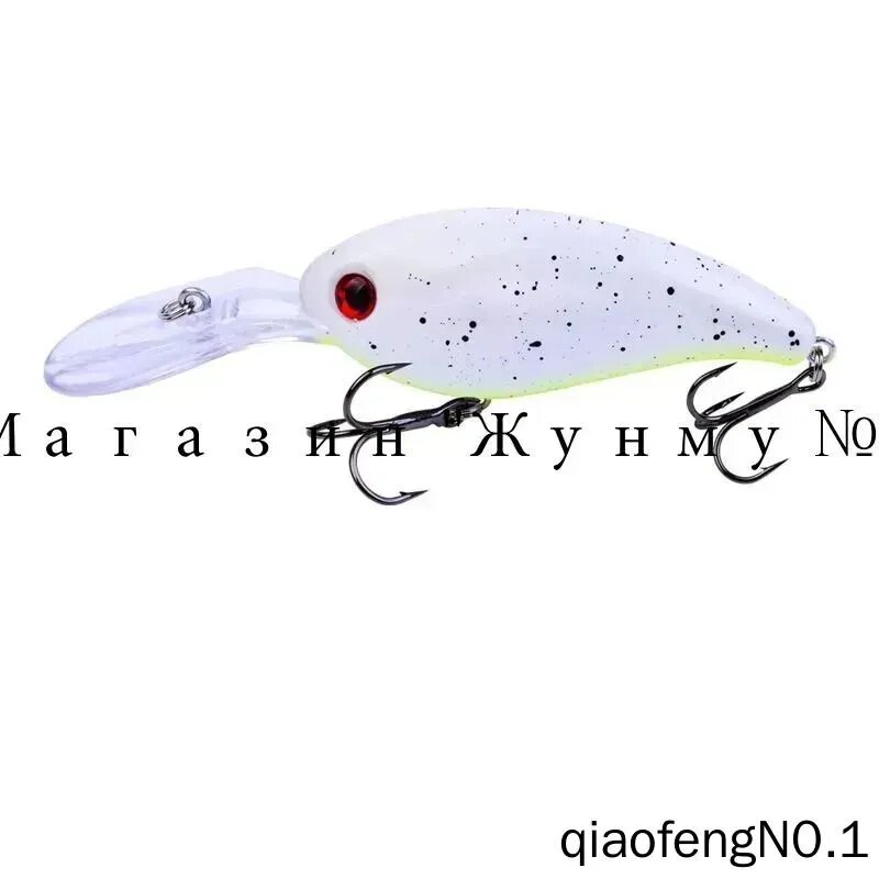1шт Плавающий воблер CR0003E шумная жесткая приманка Topwater Fishing Wobbler 10см-14.5г